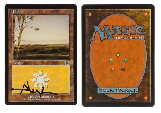 Plains: V0727: Signed/Autographed: Rob Alexander: Black