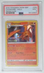 V0037: 2020 Charizard - SWSH066 - Prerelease - Holo Rare - SWSH: PSA: 9: MINT: 58726806