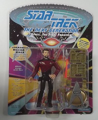 RJ6066: Star Trek: The Next Generation: Commander William Riker: Playmates: 6014: 1992