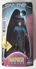 RJ1149: ERROR: Star Trek: Transporter Series: McCoy Figure w/ Spock Box: Playmates: 65402: 1998