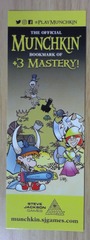 The Official Munchkin Bookmark of +3 Mastery!: Promo