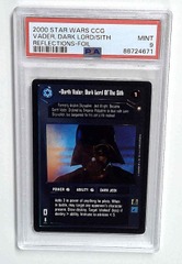 V1316: 2000: VADER, DARK LORD/SITH: REFLECTIONS: FOIL: PSA 9: MINT: 88724671