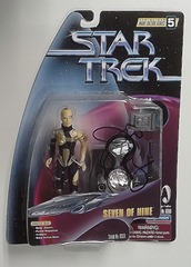 RJ1133: AUTOGRAPH: Star Trek: Seven Of Nine: Playmates: 65131: 1998