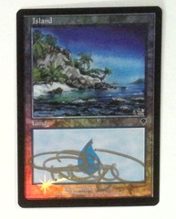 Island: V1232: Signed/Autographed: Terese Nielsen: Gold