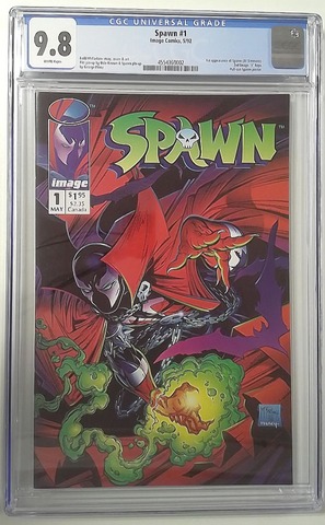 C0572: Spawn: #1: CGC Universal Grade: 9.8