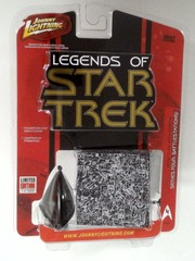 RJ0648: Legends of Star Trek: Borg Cube w/ Sphere: Johnny Lightning: 2007