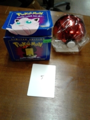Pokeball: Jigglypuff: Blue Box: (Variant 5) Burger King: 23K Gold-Plated