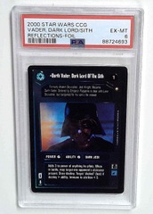 V1345: 2000: VADER, DARK LORD/SITH: REFLECTIONS: FOIL: PSA 6: EX-MT: 88724693