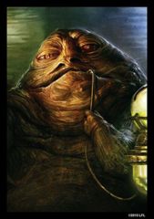 SW Jabba the Hutt: Deck Protectors: 50 Count:Fantasy Flight: SWS18
