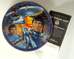 RJP128: Star Trek: Original Episodes Plate Collection: The Tholian Web: The Hamilton Collection: 4052A