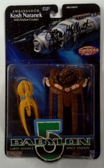 RJ0236: AUTOGRAPHED: Babylon 5: Ambassador Kosh Naranek: WB Toy: 20032: 1997