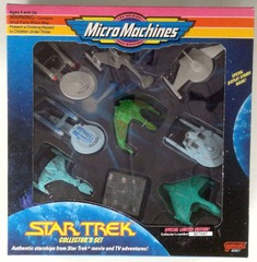 RJ0597: Star Trek: MicroMachines Collector's Set (NCC-2000): Galoob: 65827: 1993: NIB