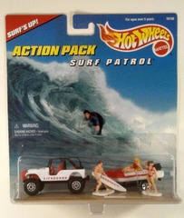 RJ0994: Hot Wheels: Action Pack: Surf Patrol: Mattel: 16156: 1996: NIB