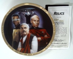 RJP028: Star Trek: The Next Generation Episodes Plate Collection: Relics: The Hamilton Collection: 3803A