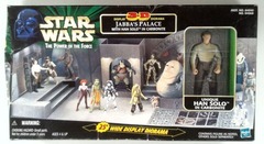 V0100: Star Wars The Power of The Force: Jabba's Palace with Han Solo in Carbonite w/ Unique Han Solo in Carbonite: 1998