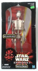 V0107: Star Wars Episode 1: Battle Droid w/ Blaster Rifle: 1999