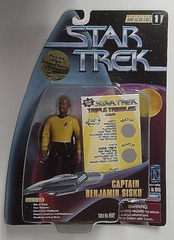 RJ6157: Star Trek: Captain Benjamin Sisko: Playmates: 65107: 1997