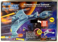 RJ0024: Star Trek: The Next Generation: Klingon Attack Cruiser: Playmates: 6155: 1993: NIB