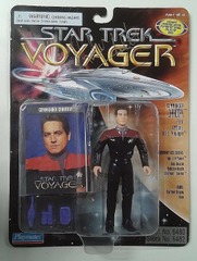 RJ6231: AUTOGRAPH: Star Trek: Voyager: Commander Chakotay: Playmates: 6482: 1995