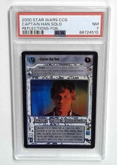 V1361: 2000: CAPTAIN HAN SOLO: REFLECTIONS: FOIL: PSA 7: NM: 88724510