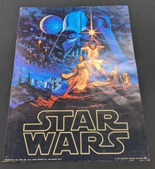 RJ0191: Star Wars: Original 1977 Poster: Hildebrandt Art