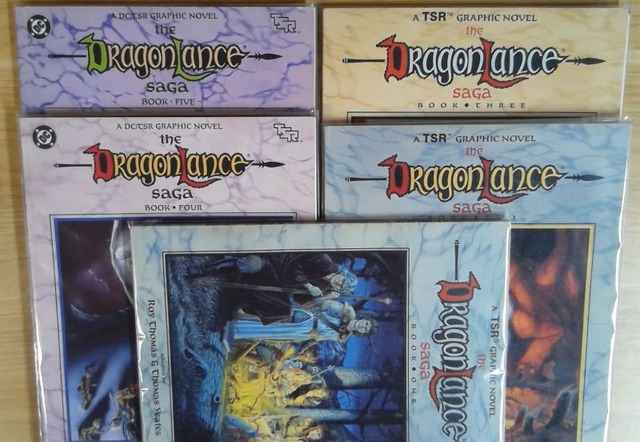 The DragonLance Saga: Book 1-5: 1st Printing
