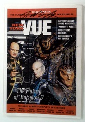 RJ0343: MULTIPLE AUTOGRAPHED: New York Vue: TV Guide Jan 23rd - 29th 1994