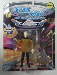 RJ6044: Star Trek: The Next Generation: Lieutenant Commander Data: Playmates: 6941: 1994