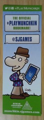 The Official #PLAYMUNCHKIN Bookmark!: Promo