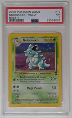 V0588: 2000: Nidoqueen: Base II: Holo: 12/130: PSA: 7: NM: 52558069