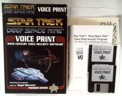 RJ0472: Star Trek: Deep Space Nine: Voice Print: 24 Century Voice Security Software: Q Voice: 1995