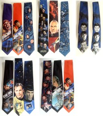 RJ0305: Lot of x14: Star Trek Neck Ties (55