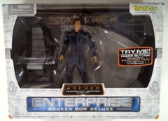 RJ0117: Star Trek: Enterprise: Broken Bow Deluxe: Captain John Archer: Art Asylum: 2002: NIB