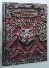 V00727: Dungeons and Dragons: Monster Manual: 1st Printing: 2000