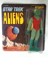 RJ1093: Star Trek: Aliens: Neptunian (Brown Card): Mego Corp: 51203/1: 1975