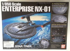 RJ0535: Star Trek: 1/850 Scale Enterprise NX-01: 22721: Ban Dai: 2003