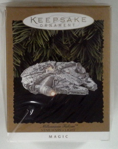 RH075: Star Wars: Millenium Falcon: Hallmark Keepsake: 1996
