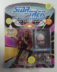 RJ6182: AUTOGRAPH: Star Trek: Generations: Lieutenant (JG) Worf: Playmates: 6073: 1993