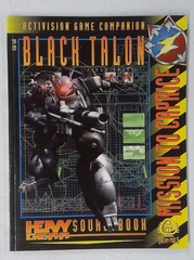 V00265: Black Talon: Mission To Caprice: Heavy Gear: DP9-059: READ DESCRIPTION