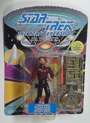 RJ6104: Star Trek: The Next Generation: Commander William Riker: Playmates: 601490: 1992