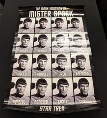 RJ0187: Star Trek: The Many Emotions of Mister Spock: Poster: 24-1168