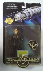 RJ6216: AUTOGRAPH: Babylon 5: Psi Cop Alfred Bester: N2 Toys: 02006: 1999