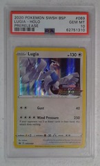 V0498: 2020: Lugia: SWSH069: Prerelease: Holo Promo: PSA: 10: GEM MT: 62751310