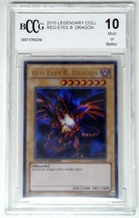 V0697: 2010: Red-Eyes B. Dragon: LC01-EN006: Limited Edition: Legendary Collection: BCCG: 10: Mint of Better: 00013760239