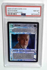 V1280: 2000: BEN KENOBI: REFLECTIONS: FOIL: PSA 8: NM-MT: 88724654