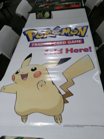 Pokemon Sold Here Pikachu Vinyl