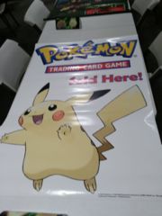 Pokemon Sold Here Pikachu Vinyl
