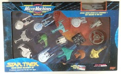 RJ0538: Star Trek: Micro Machines Space: Collector's Set: 65831: 174063: Galoob: 1993