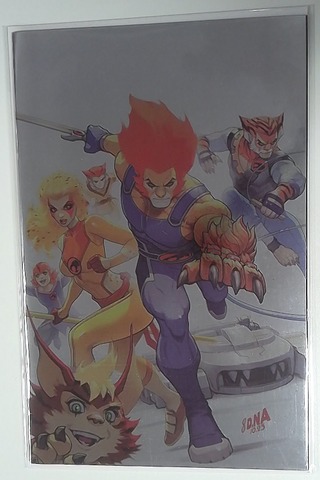 C0579: Thundercats: #1: Dynamite: Virgin Variant: 9.0 VF/NM