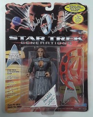 RJ1309: AUTOGRAPH: Star Trek: Generations: Lursa: Playmates: 6929: 1994